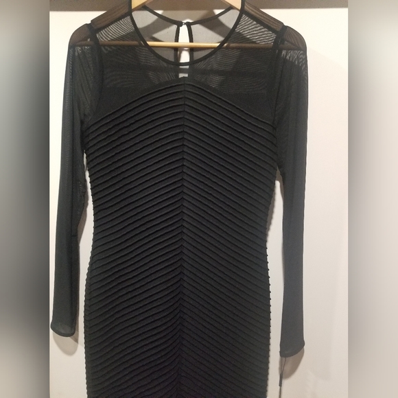 CK Black Sheath Dress NWT size 8us - Picture 5 of 13